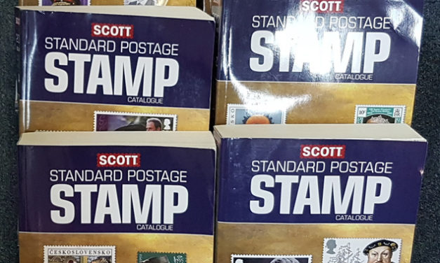 Scott 2017 6-volume colour World Stamp Catalogues Set ex library