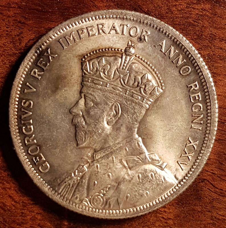 Obverse: King George V by Percy Metcalfe
