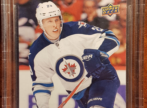 Patrik Laine 2017/18 UD MJ Holdings Beckett 9.5 Gem Mint R-3 Card