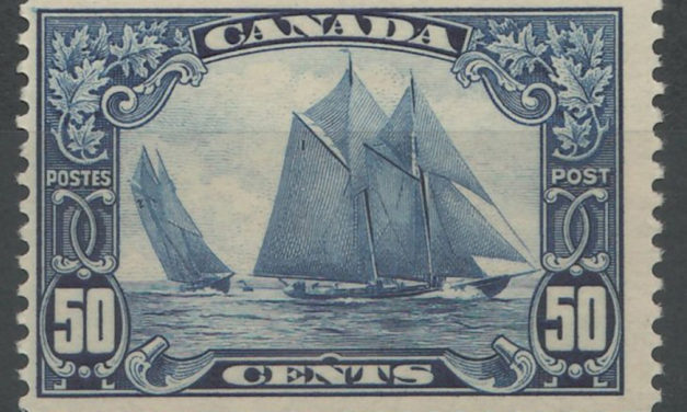 Canada #158 1929 50c Bluenose