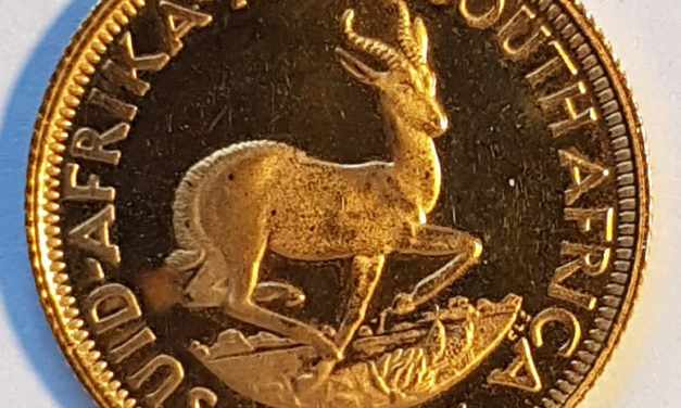 South Africa Proof 1968 Gold 2 Rand .2350 oz AGW