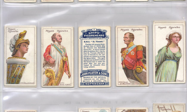 Player’s 1912 Ships’ Figure Heads Cigarette Card Set (25)