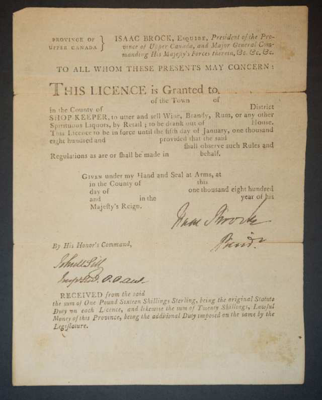 The liquor licence full-length. Vancouver Sun photograph.