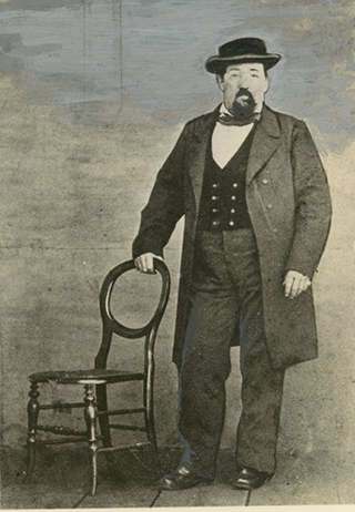 old photo of Gassy Jack Deighton