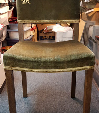 Royal Chair from George VI Coronation
