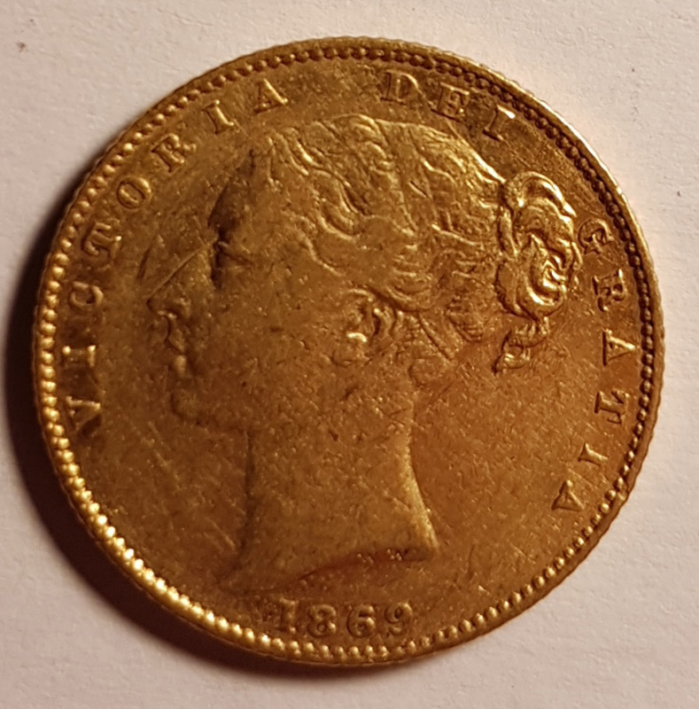 Obverse Victoria Young Head