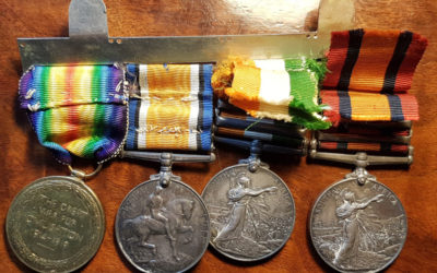 Boer War WW1 Medals Group named to M. Forrest Scottish Horse (4)