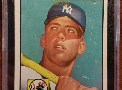 Mickey Mantle 1952 KSA 2G First Topps Card #311