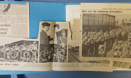 Winnipeg Grenadiers booklet, Force C 22 Nov 1941 letter