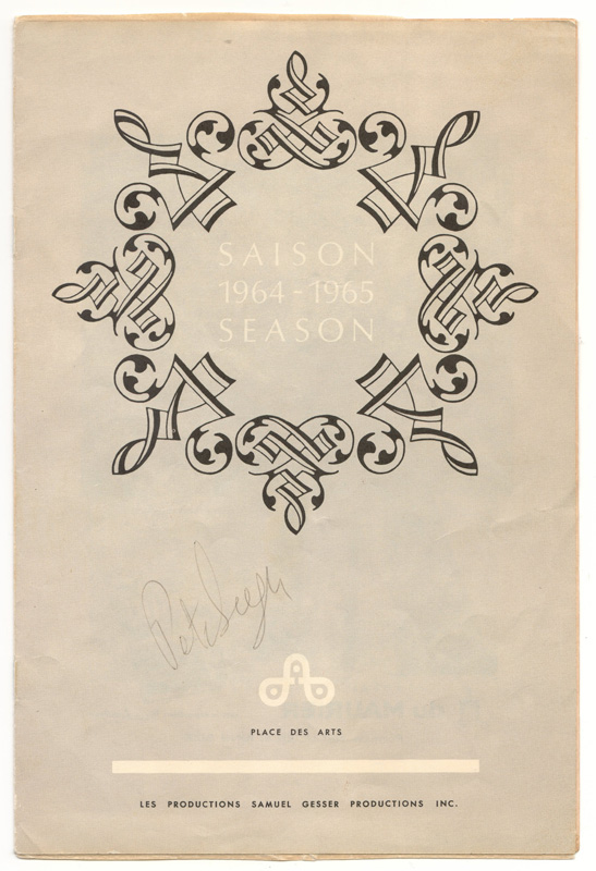 SAISON 1964 - 19656 - SEASON, signed beneath