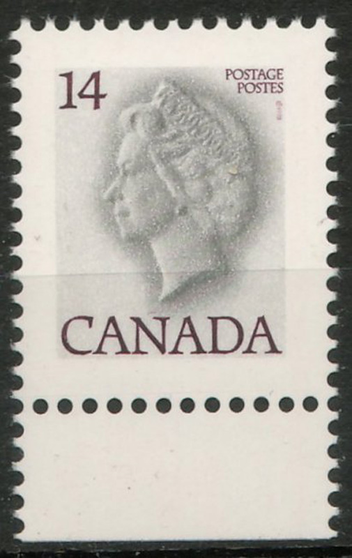 Canada #716c 1978 14c White Queen Variety in stock book 