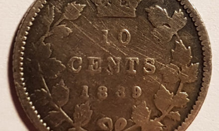 Canada Good 1889 Silver 10 Cents