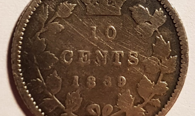 Canada Good 1889 Silver 10 Cents