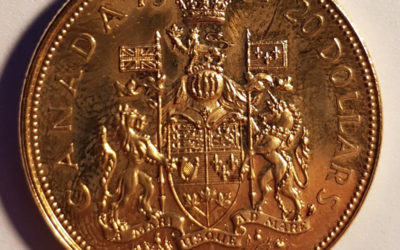 Canada BU 1967 Gold 20 Dollars .529oz AGW