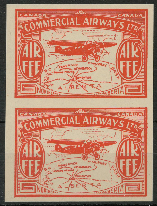 monoplane flying over Alberta map