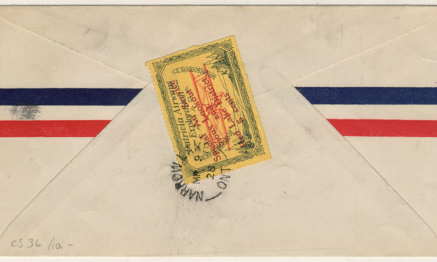 Patricia Airways 9 Mar 1928 Red Lake/Narrow Lake Roessler FFC