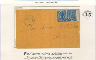 Victoria, B.C. 7 Nov 1870 6d Cover to Yale ex Wellburn