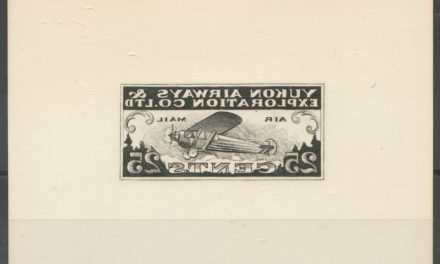 Canada #CL42P VF Black Reverse Die Proof on thick card