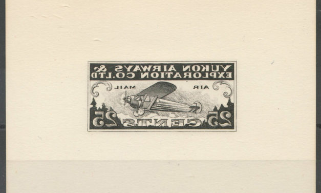 Canada #CL42P VF Black Reverse Die Proof on thick card