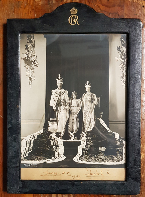 Framed photo