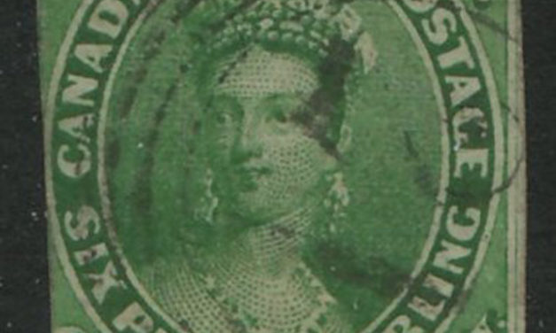 Canada #9 Fine 4-ring Numeral #21 Montreal Used 1857 7.5d
