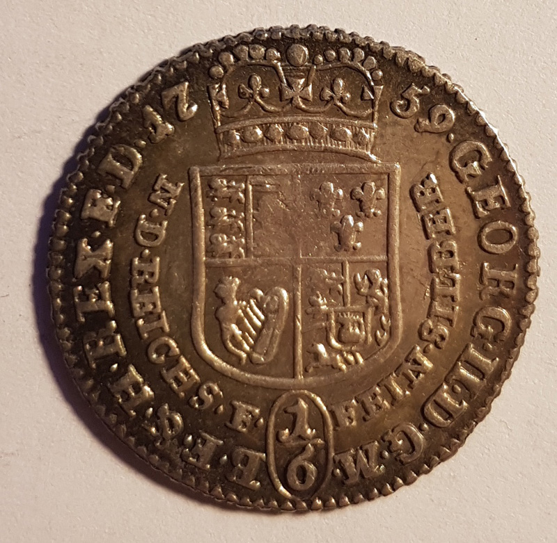 obverse arms 1/6
