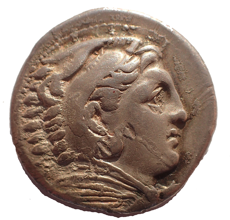 Obverse with Heracles