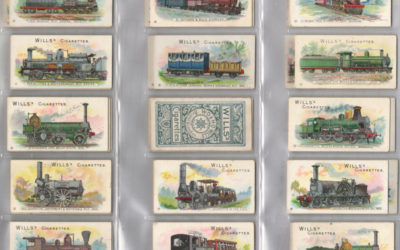 Wills’ 1901 Locomotives & Rolling Stock Cigarette Card Set (50)