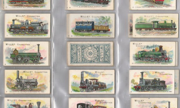 Wills’ 1901 Locomotives & Rolling Stock Cigarette Card Set (50)