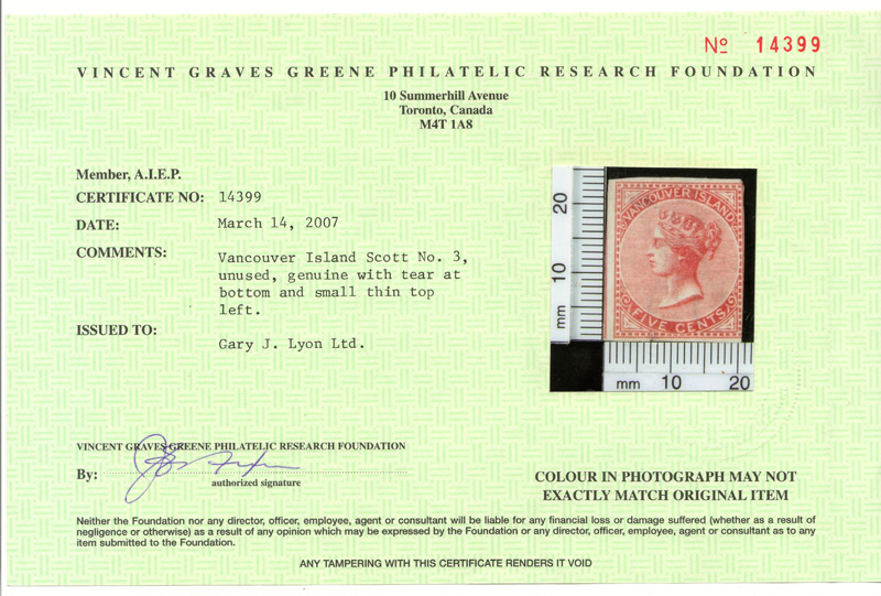 greene certificate