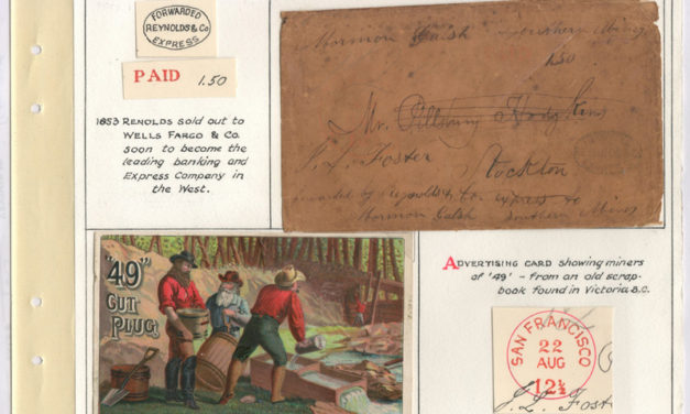 Page 24, Reynold’s Express 1853 paste-up Cover to Mormon Gulch