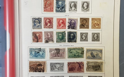 U.S.A. 1882/1945 Used on Harris pages (550)