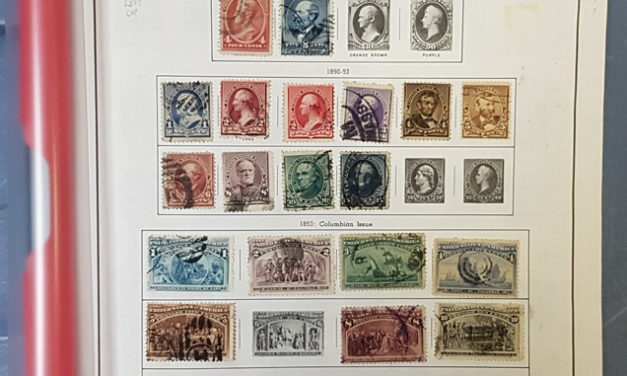 U.S.A. 1882/1945 Used on Harris pages (550)