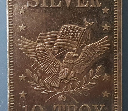 10 Troy Ounces APM .999 Fine Silver Bar