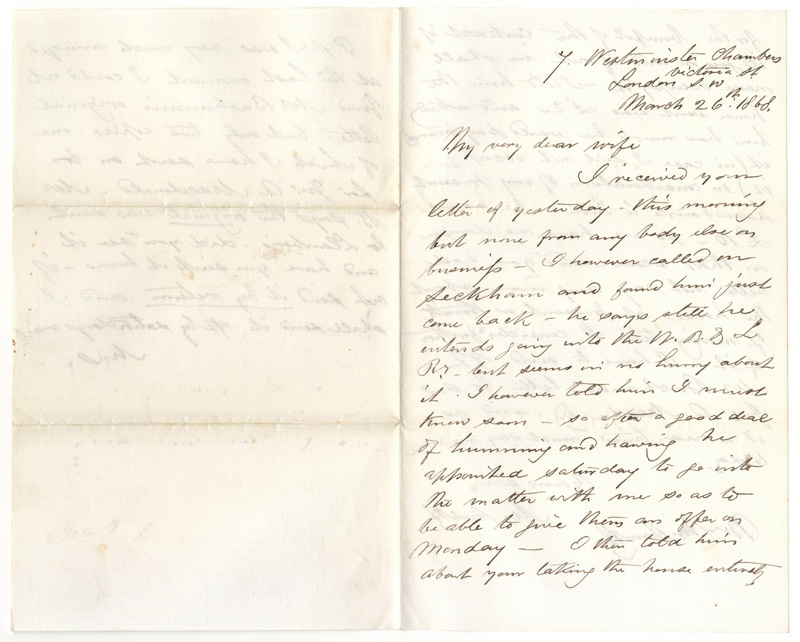 First page, 