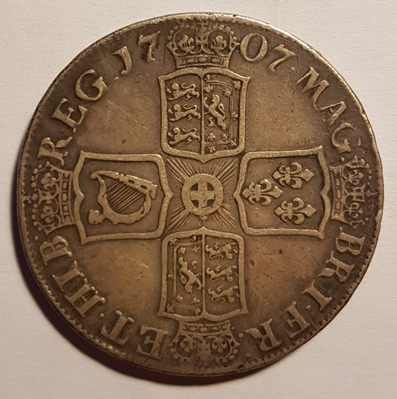 Reverse with 170 7 date and arms