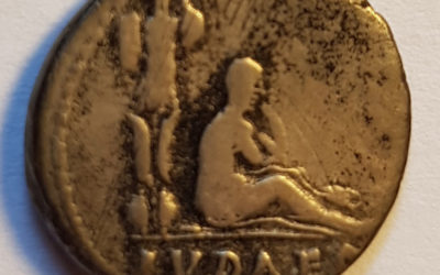 Vespasian 69-79AD Judaea Capta Silver Denarius
