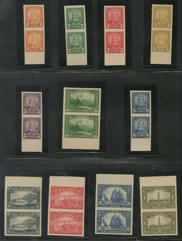 album page showing vertical pairs