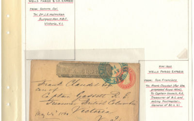 Page 29, Fraser River Gold Rush, Wells Fargo 1860 SFR Paste-up