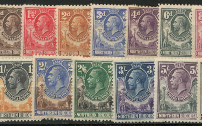 Northern Rhodesia #1/16 Mint 1925/1929 George V (15)