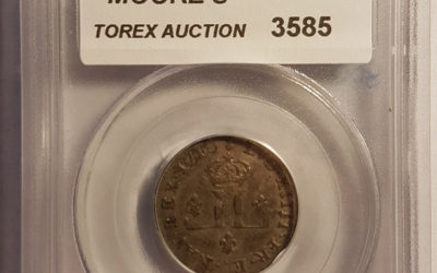 France/Colonial Canada PCGS AU53 1710-Aa Billon Mousquetaire