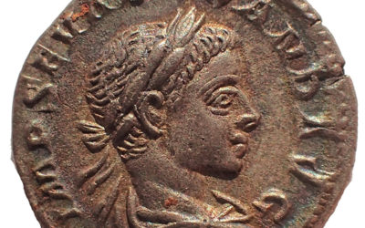 Severus Alexander 222-235AD 19mm 2.5gm Silver Denarius