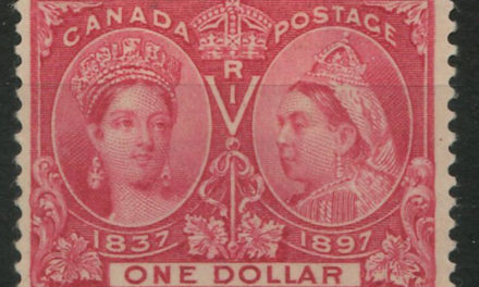 Canada #61 Fine+ Mint HR 1897 $1 Jubilee