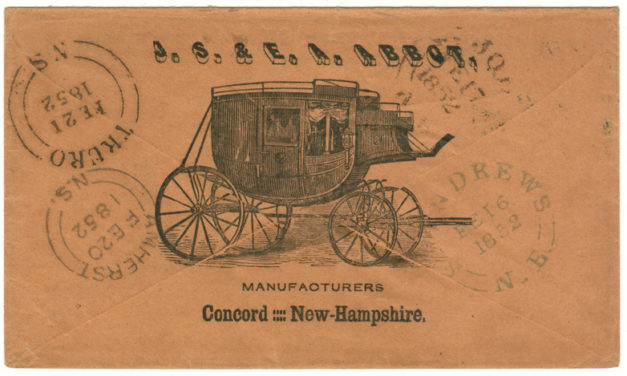 Page 32, Wells Fargo 1860 Victoria receipt & 1852 Concord Coach Cover,  Fraser River Gold Rush collection