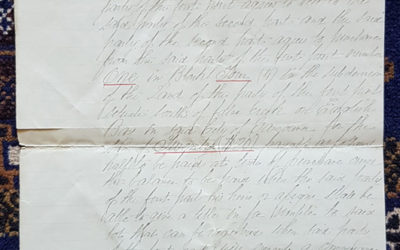 Sam Greer signed 20 Feb 1890 lot one, block four English Bay document, from a new find