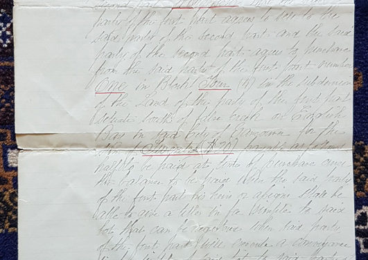Sam Greer signed 20 Feb 1890 lot one, block four English Bay document, from a new find