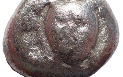 Attica, Aegina circa 450-457BC 20mm 11.7gm Sea Turtle Silver Stater