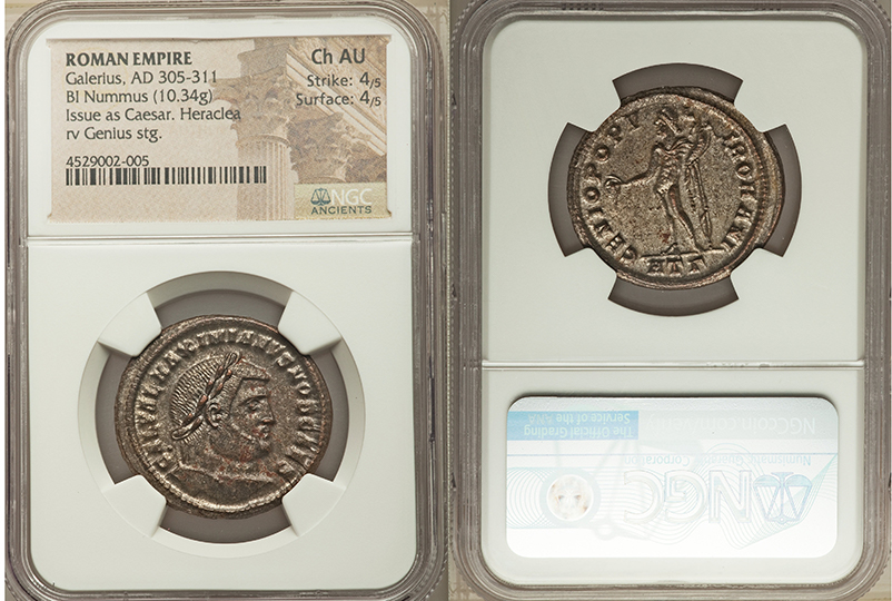 coin shown in slab 