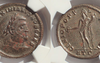 Galerius NGC Choice AU 293-305AD 29mm 10.3gm Ae Follis