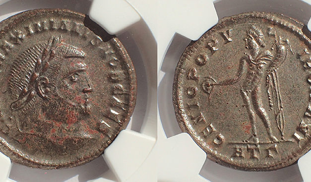 Galerius NGC Choice AU 293-305AD 29mm 10.3gm Ae Follis